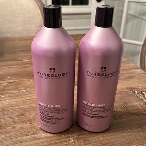 Pureology Hydrate Sheer Shampoo & Conditioner- new sealed bottles